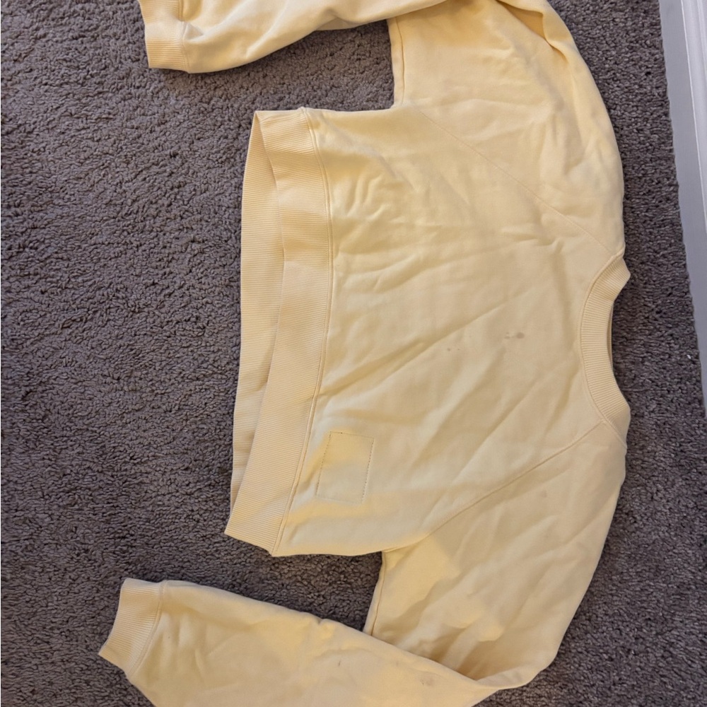 Yellow Daily Drills Crewneck Sweatshirt